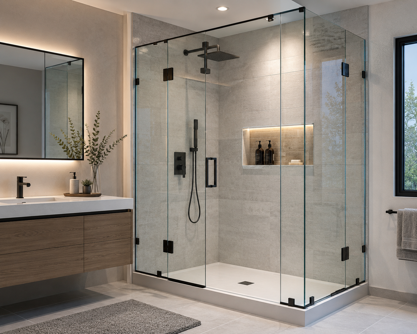 Bathroom & Shower Glass
