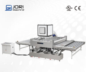 Horizontal Glass Washing Machine with Air Knife Drying System